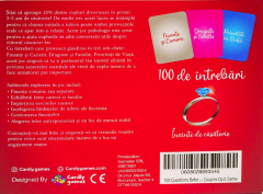 Joc de societate - 100 de intrebari. Inainte de casatorie