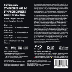 Rachmaninov: Symphonies No. 1-3. Symphonic Dances - CD + Blu-Ray Disc