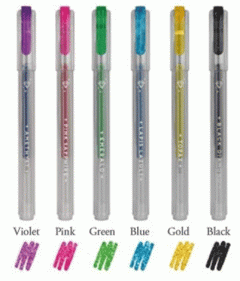 Set 6 pixuri - Glitter Gel Pen