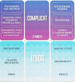 Joc de societate - Ghiceste sunetul