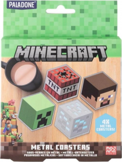 Set 4 suporturi pahare - Minecraft - Characters