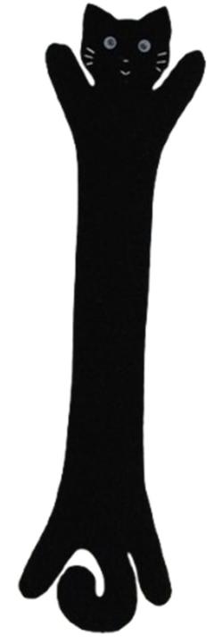 Semn de carte - Pisica castravete negru