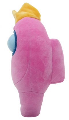 Jucarie de plus - Among Us: Pink Crewmate (with Crown)