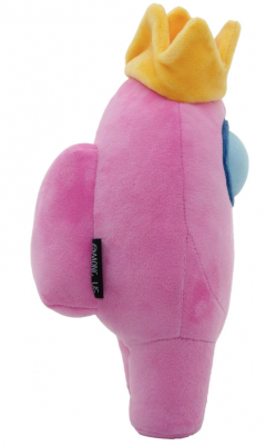 Jucarie de plus - Among Us: Pink Crewmate (with Crown)