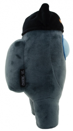 Jucarie de plus - Among Us: Black Crewmate (with Cat Head Hat)