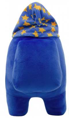 Jucarie de plus - Among Us: Blue Crewmate (with Wizard Hat)