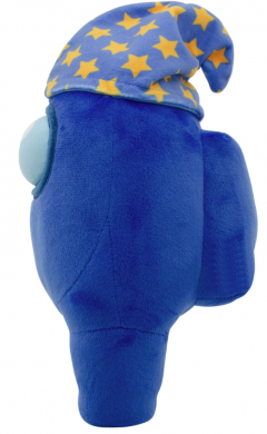 Jucarie de plus - Among Us: Blue Crewmate (with Wizard Hat)