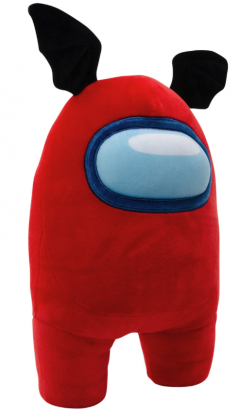 Jucarie de plus - Red Crewmate (with Bat Wings)