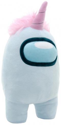 Jucarie de plus - Among Us: White Crewmate (with Unicorn Hat)