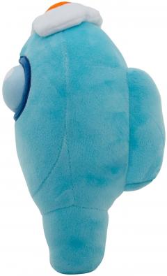 Jucarie de plus - Among Us: Cyan Crewmate (with Egg Hat)
