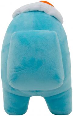 Jucarie de plus - Among Us: Cyan Crewmate (with Egg Hat)