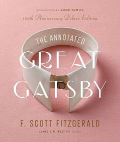 Coperta cărții Annotated Great Gatsby