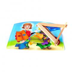 Joc magnetic - Sa imbracam papusa