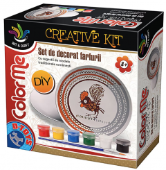 Joc creativ - Set de decorat farfurii