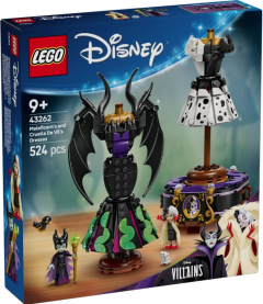 LEGO Disney - Rochiile lui Maleficent si Cruella De Vil (43262)