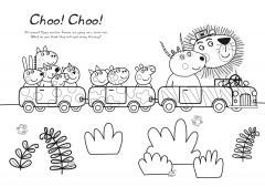 Peppa’s Super Bumper Colouring Book