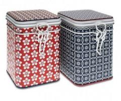 Cutiuta pentru ceai - Scandic Red and Blue - 2 modele