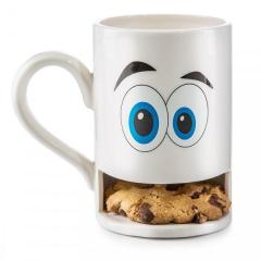 Cana cu suport pentru fursecuri - Mug Monster White Donkey