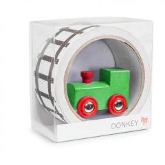 Banda adeziva - My first train Donkey