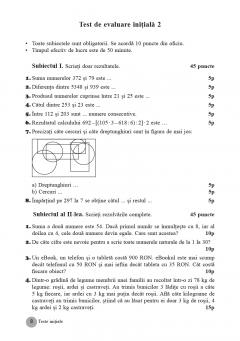 Matematica. Exercitii si probleme pentru clasa a V-a