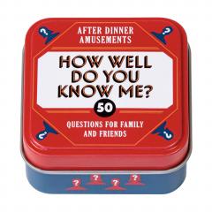 Joc - How Well Do You Know Me? - 50 Questions for Family and Friends