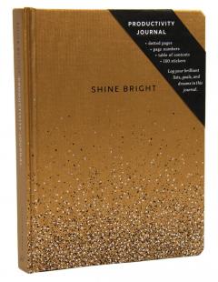 Jurnal - Shine Bright Productivity - Gold
