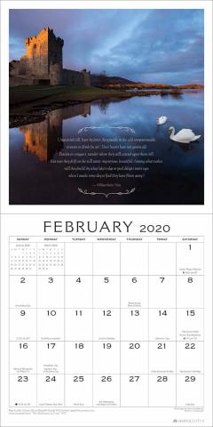 Calendar de perete 2020 - The Soul of Ireland