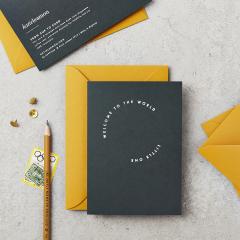 Felicitare - Extract Little One Navy