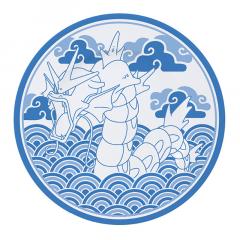 Set 4 farfurii - Pokemon - Japanese Style