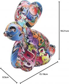 Pusculita Ballon Dog - Graffiti