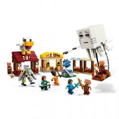 LEGO Minecraft - Atacul baloanelor Ghast asupra satului (21273)