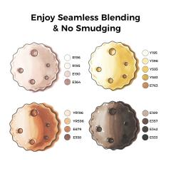 Set 36 markere - Ohuhu Dual Tips - Fine & Chisel - Skin Tones