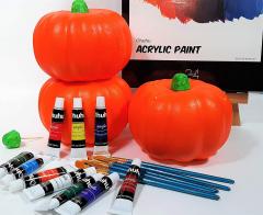 Set complet de pictura - Ohuhu Acuarele acrilice, 24 tuburi multicolor