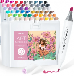 Set 60 markere - Ohuhu Kaala B