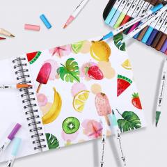 Caiet de schite - Ohuhu Spiral-Bound Marker Pad for Alcohol Markers, 29.7x42cm