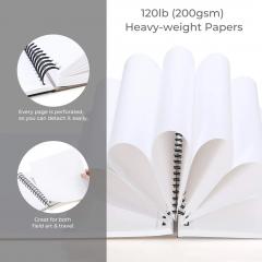 Caiet de schite - Ohuhu Spiral-Bound Marker Pad for Alcohol Markers, 29.7x42cm