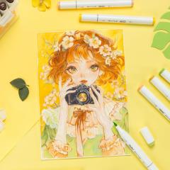 Set 60 markere - Paper Friendly - Brush & Fine