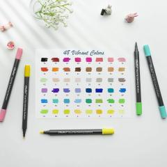 Set 48 markere si carte de colorat - Ohuhu