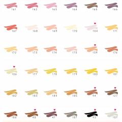 Set 36 markere - Ohuhu Dual Tips - Skin Tones