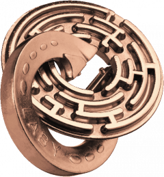 Puzzle mecanic - Mini Huzzle Laby - Antique Copper