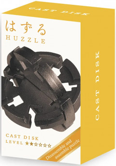 Puzzle mecanic - Mini Huzzle Disk - Black