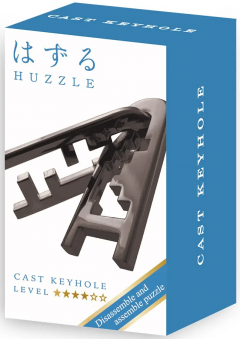 Puzzle mecanic - Mini Huzzle Keyhole - Black