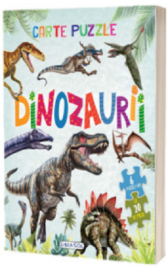 Carte - 6 puzzle-uri - Dinozauri