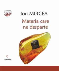 Coperta cărții Materia care ne desparte