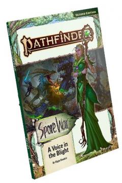 Coperta cărții Pathfinder Adventure Path: A Voice in the Blight (Spore War 3 of 3) (P2)