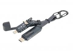 Cablu incarcare - Bag Charm Speedy to Go - Grey