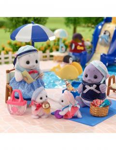 Set Figurine - Sylvanian Families - Familia Focilor