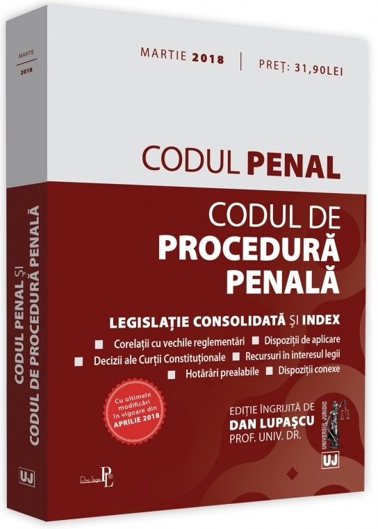 Codul penal si Codul de procedura penala