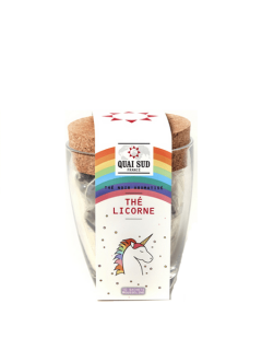 Set 10 plicuri de ceai + cana - The licorne