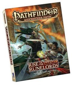 Coperta cărții Pathfinder Adventure Path: Rise of the Runelords Anniversary Edition Pocket Edition
